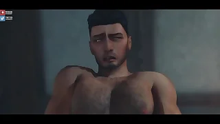 Su hijo no aguanto y termino follando con su padre